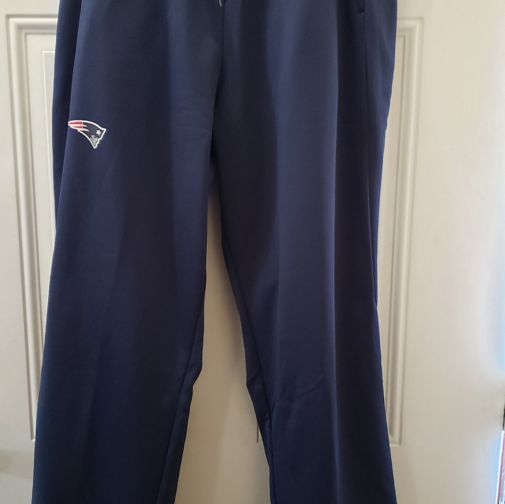 Nike New England Patriots Navy Blue Storming PANTS - Picture 8 of 10